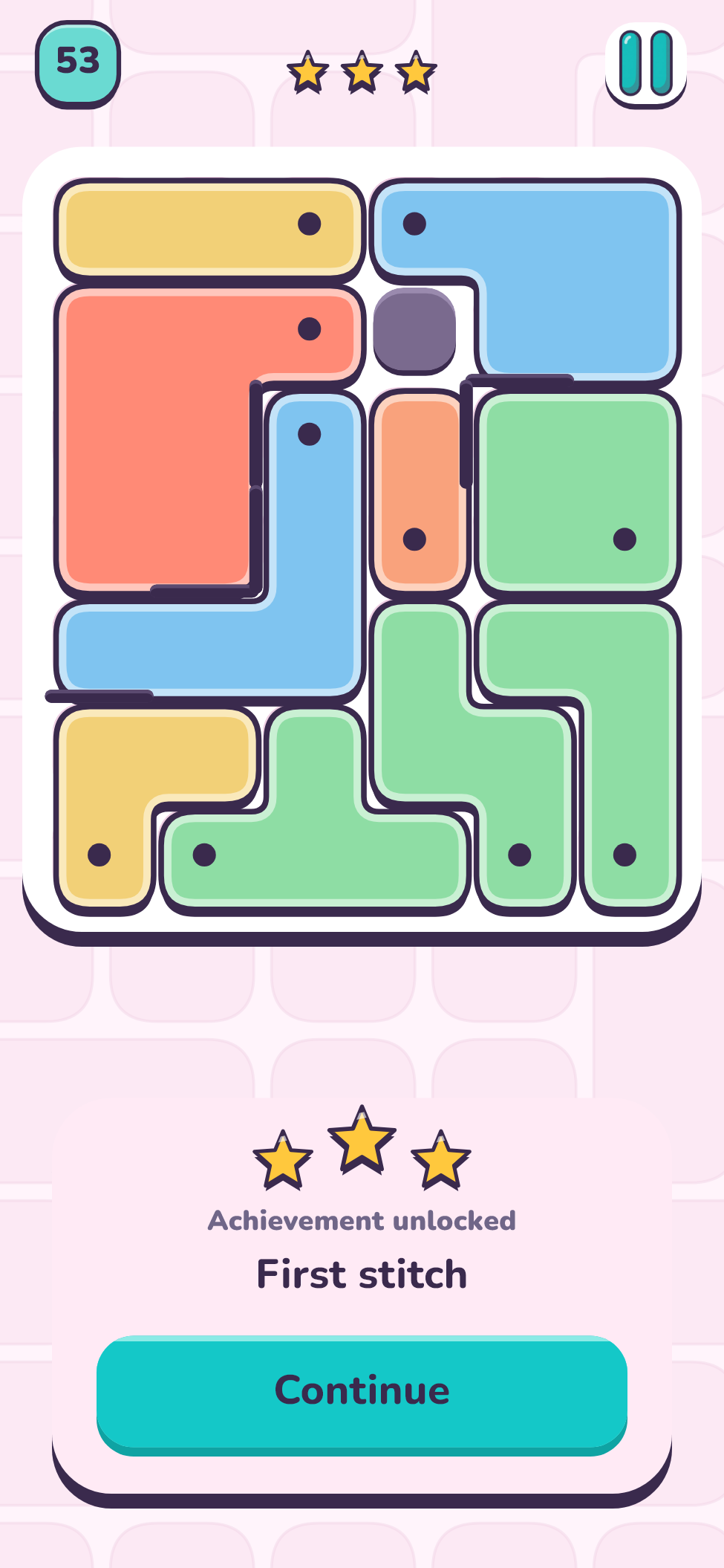 The end of a level